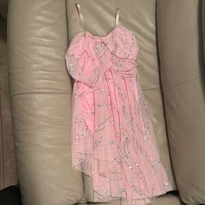 Sparkling Pink Kids Dress